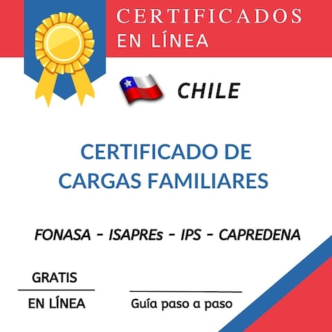 Certificado de CARGAS FAMILIARES