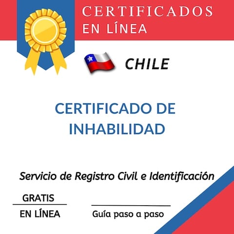 Certificado de INHABILIDAD