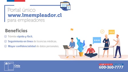 Licencias medicas online en www lmempleador cl