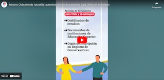 Certificado de matrimonio apostillado Chile