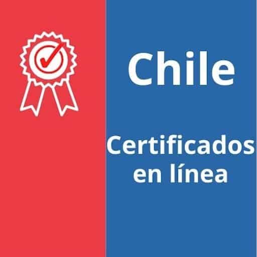 Certificados en línea Chile